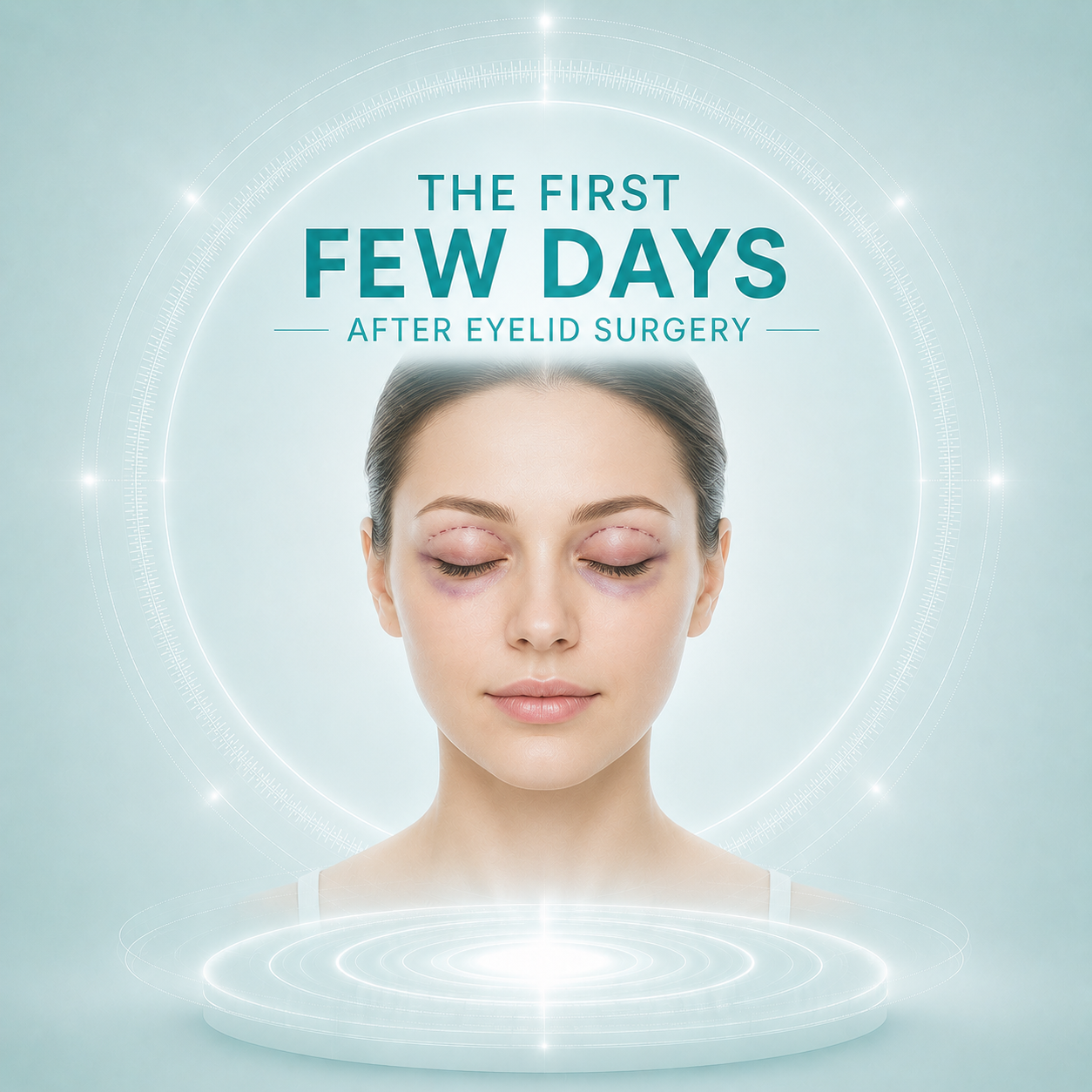 The First Few Days After Eyelid Surgery